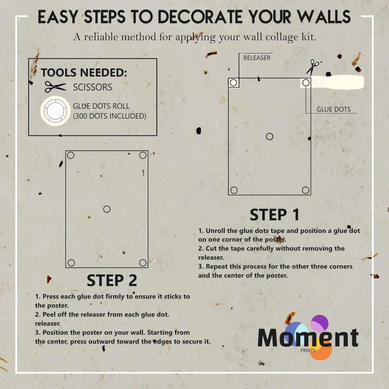 Set of 54 Motivational Inspirational Wall Collage Kit Posters - 4x6 Inches, 300 GSM Matte Finish, Double-Side Tape Included - Perfect for Office, Gym, Study Room Decoration